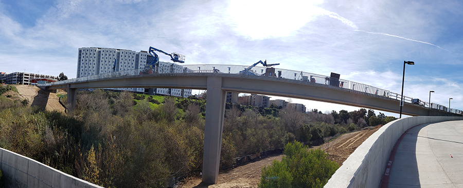 Mesa Housing Pedestrian and Bike Bridge