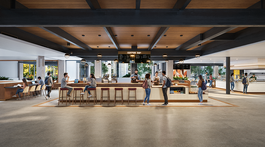 Pines and Roots rendering